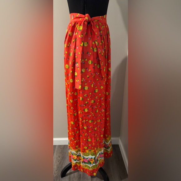 Vintage 1970’s Beeline‎ fashions floral print skirt size Medium - Picture 5 of 6